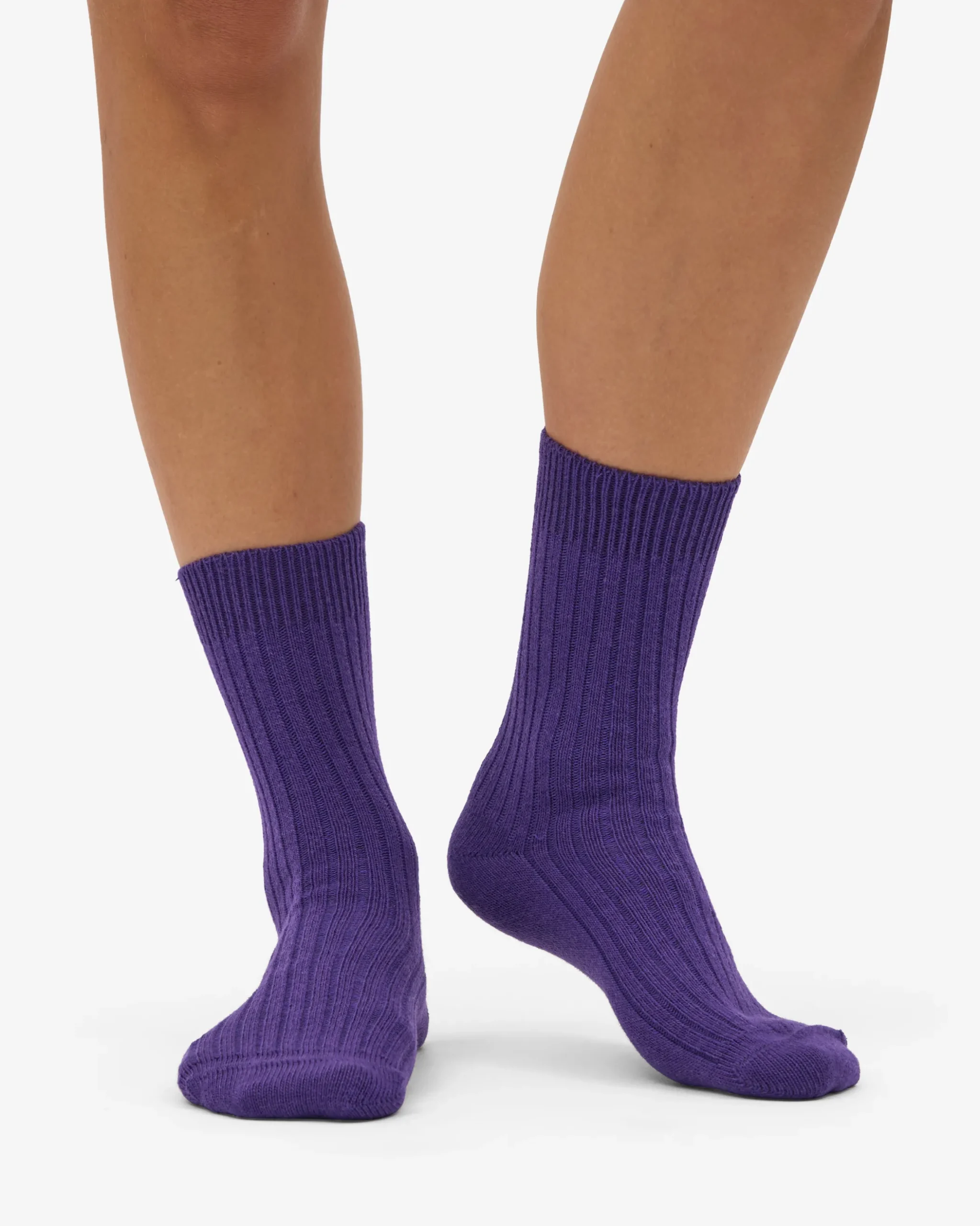 Merino Wool Blend Sock - Ultra Violet