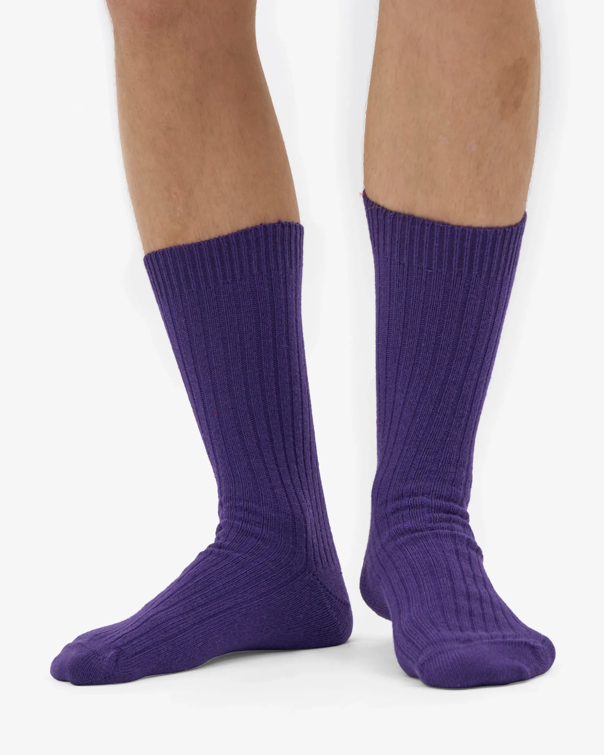 Merino Wool Blend Sock - Ultra Violet