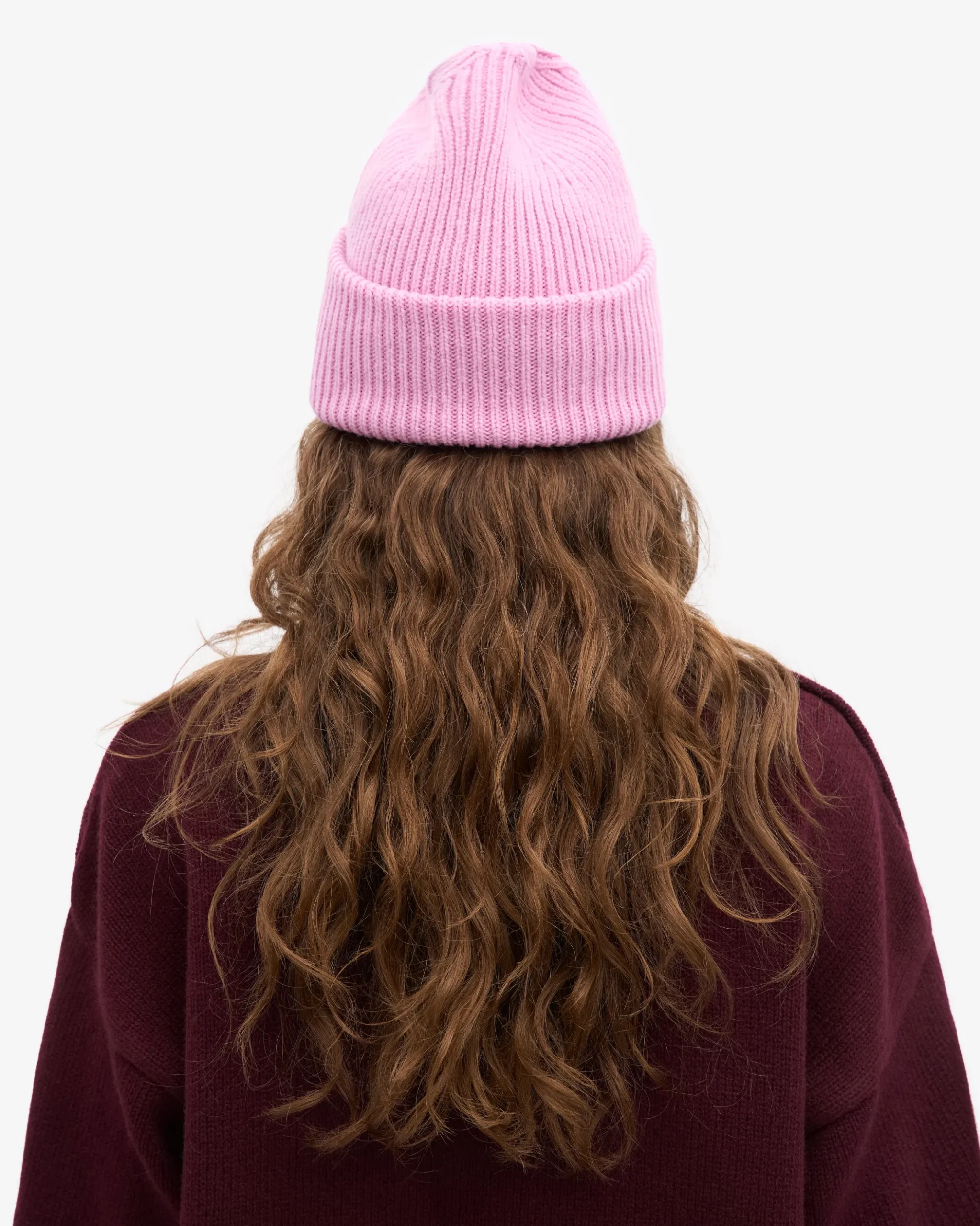 Merino Wool Hat - Cherry Blossom