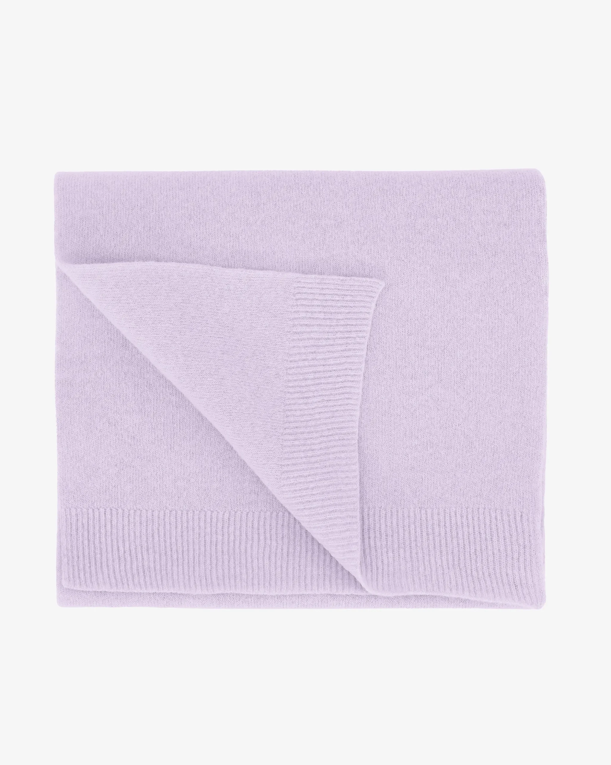 Merino Wool Scarf - Soft Lavender