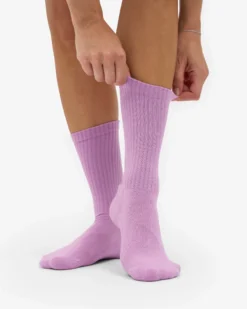 Organic Active Sock - Cherry Blossom (3-Pack)