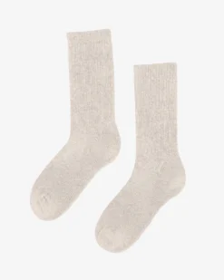 Organic Active Sock - Ivory White