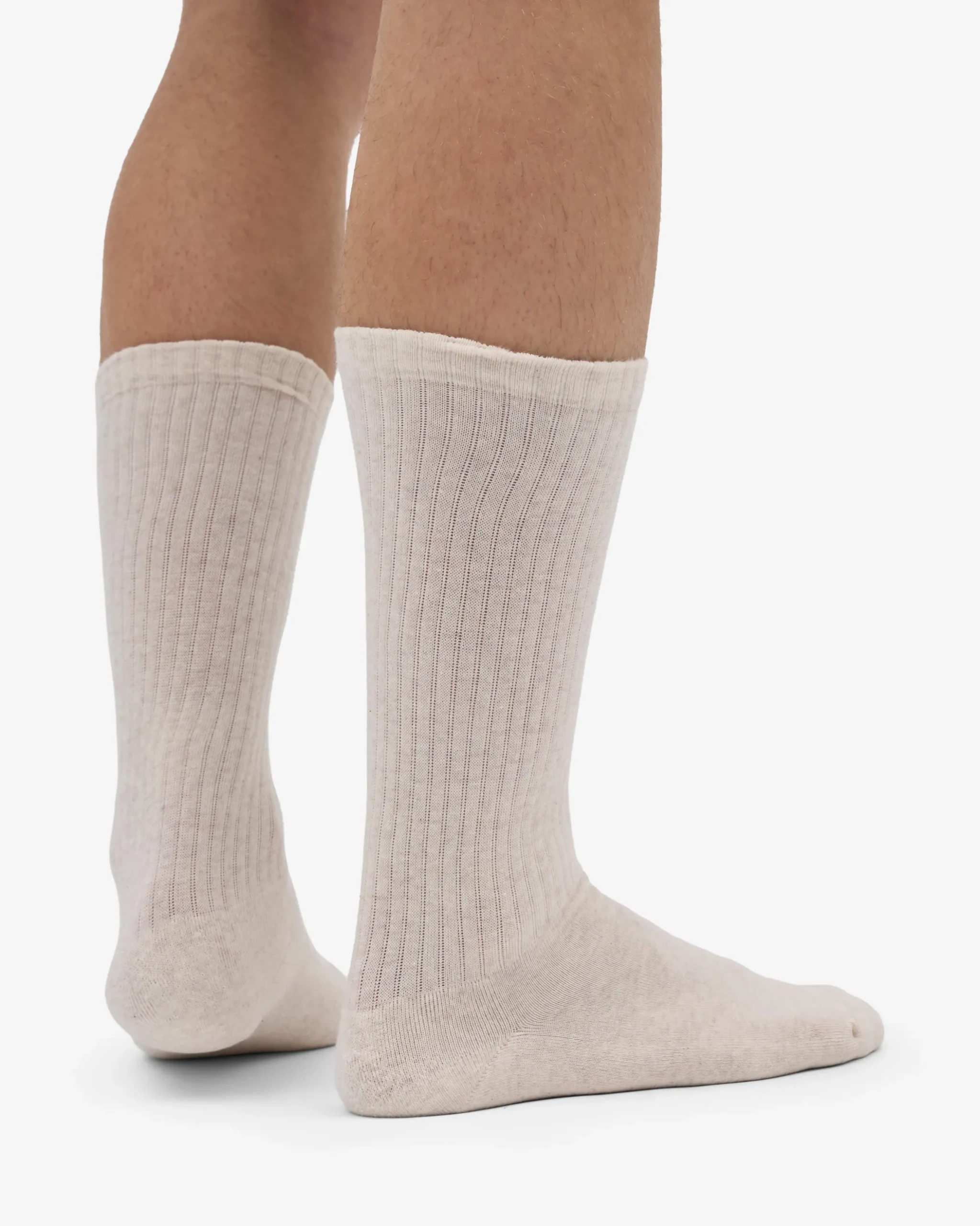 Organic Active Sock - Ivory White (3-Pack)