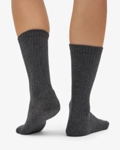 Organic Active Sock - Lava Grey