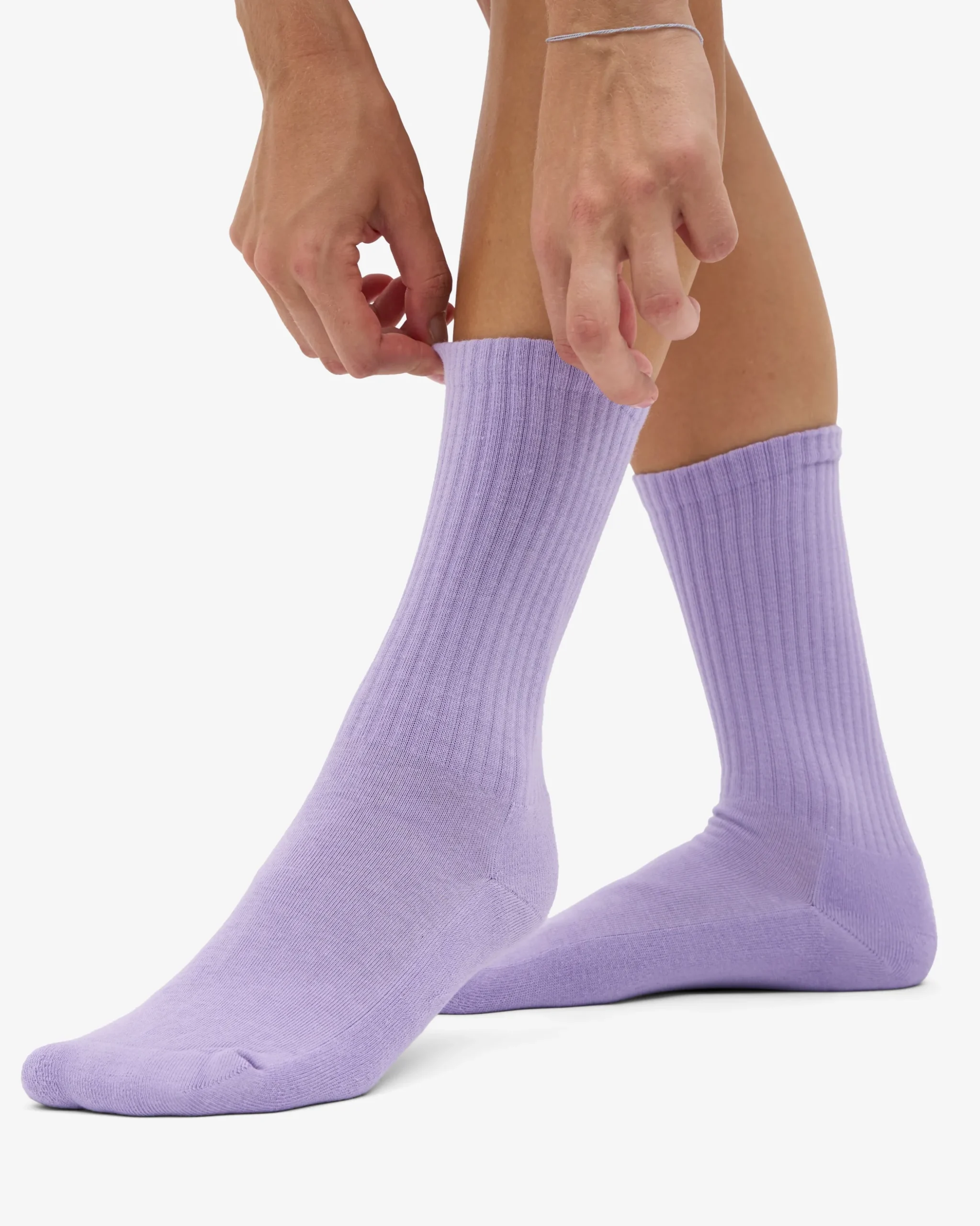 Organic Active Sock - Scarlet Red