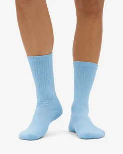 Organic Active Sock - Seaside Blue (3-Pack)