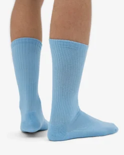 Organic Active Sock - Seaside Blue (3-Pack)