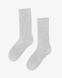 Organic Active Sock - Snow Melange