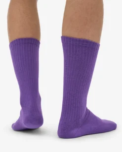 Organic Active Sock - Ultra Violet (3-Pack)