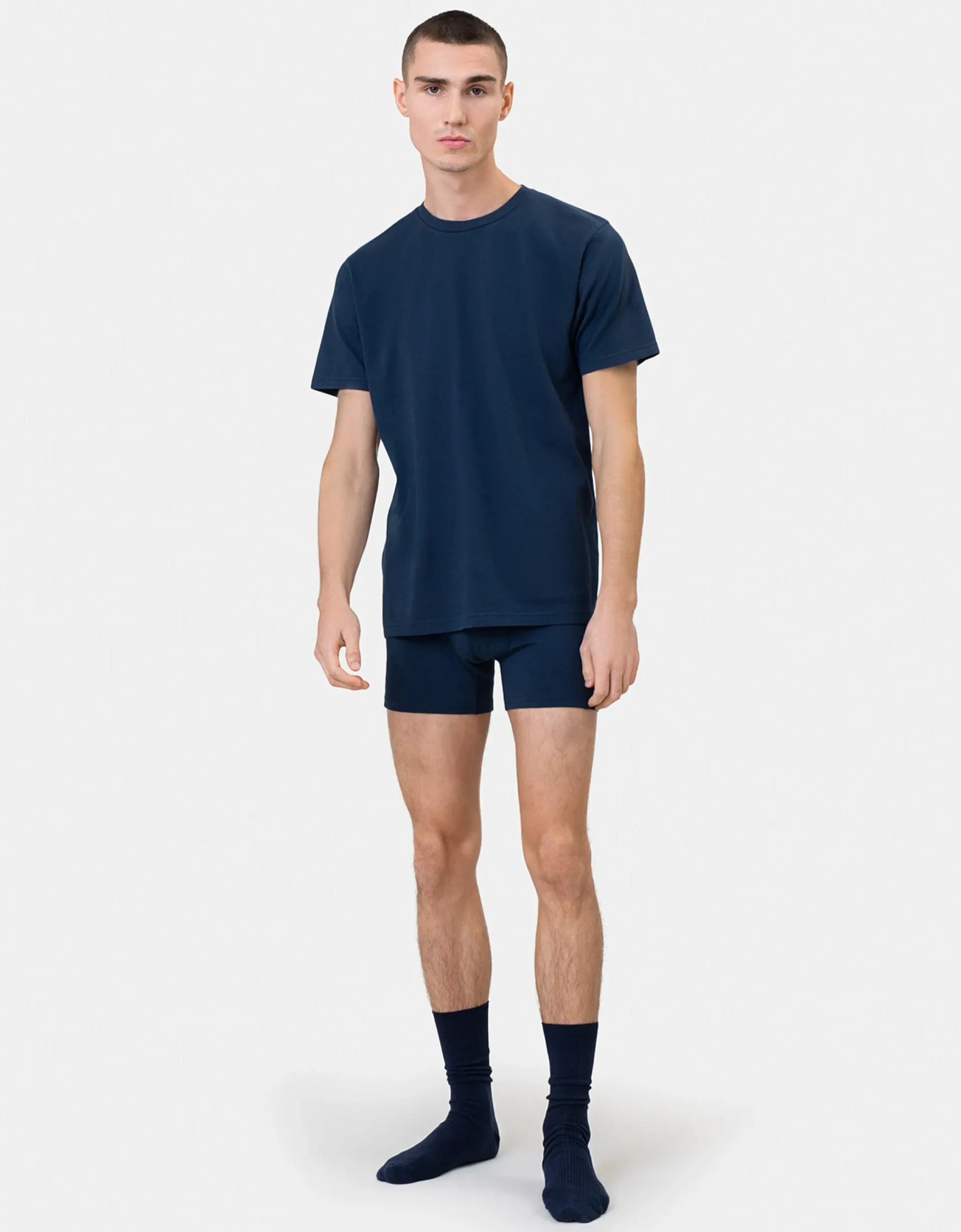 Organic Boxer Briefs 3 Pack - Lava Grey