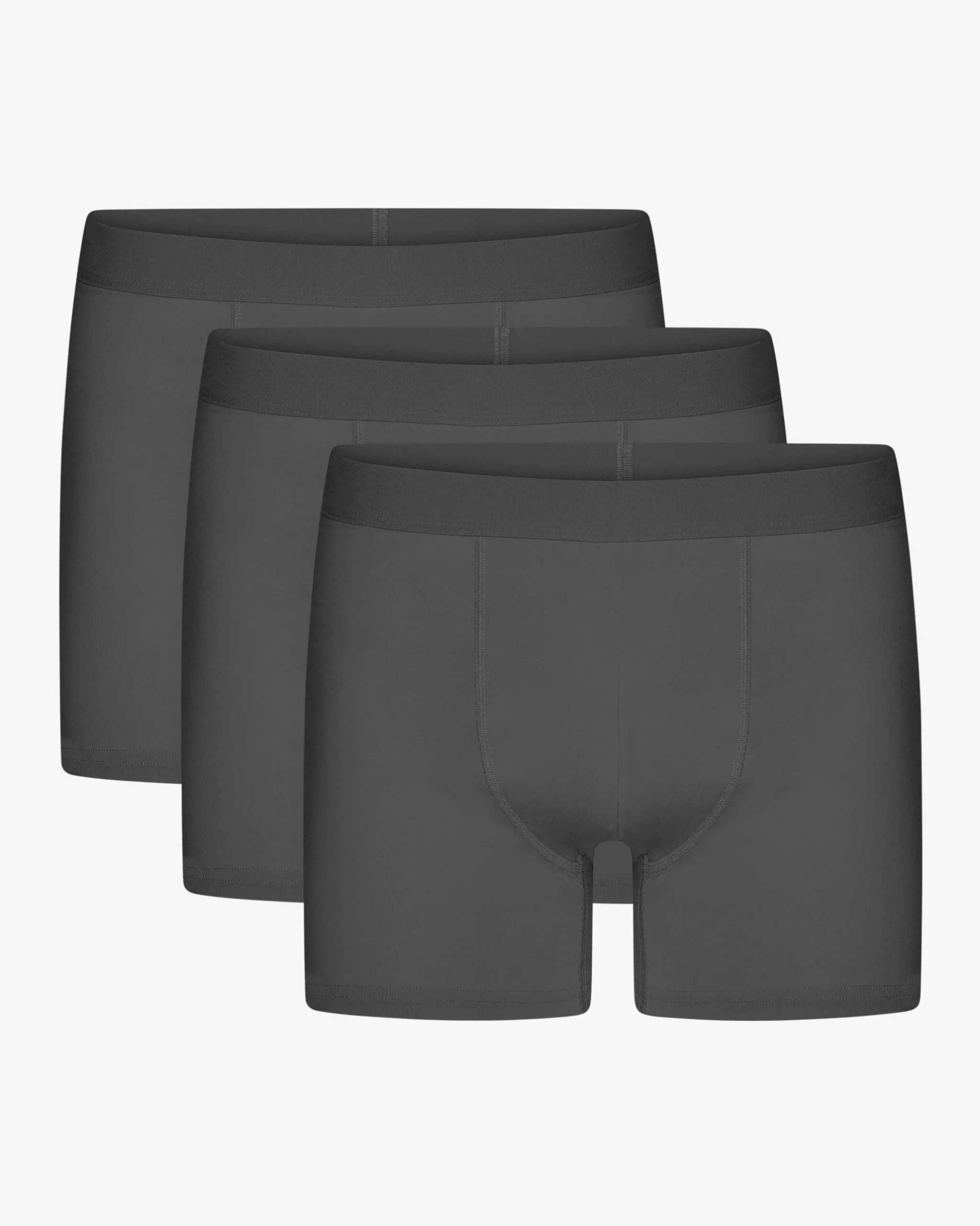 Organic Boxer Briefs 3 Pack - Lava Grey