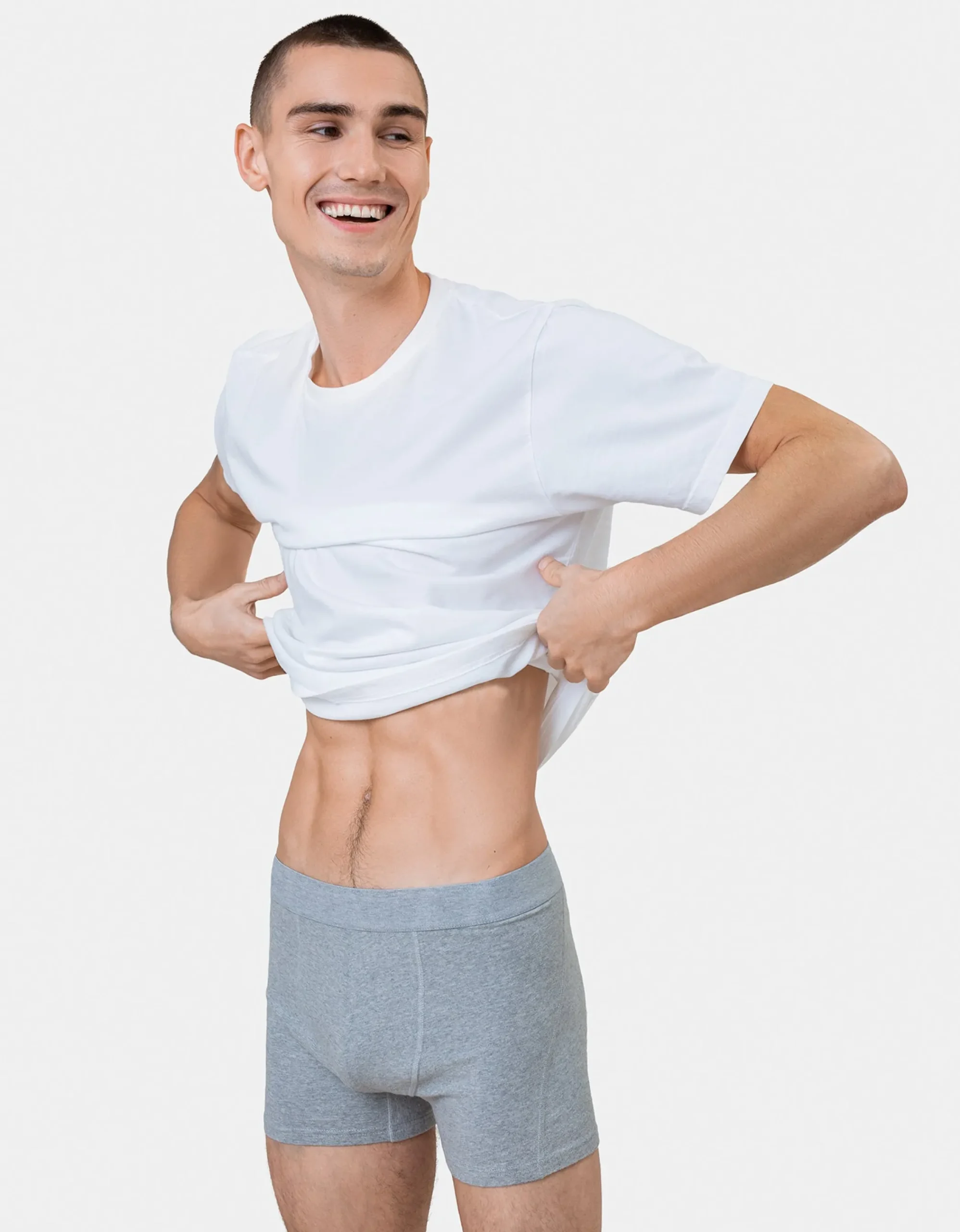 Organic Boxer Briefs 3 Pack - Navy Blue