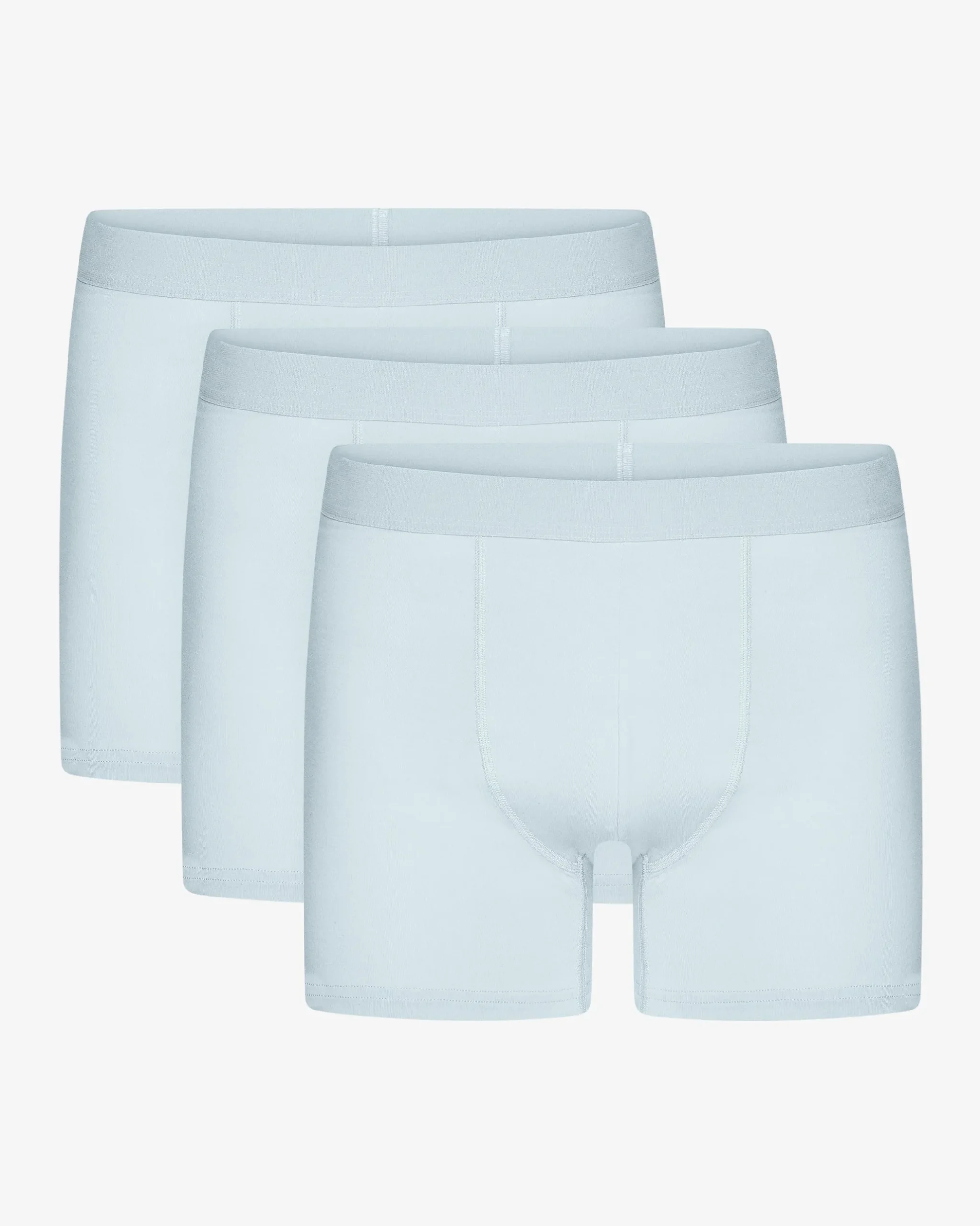 Organic Boxer Briefs 3 Pack - Polar Blue