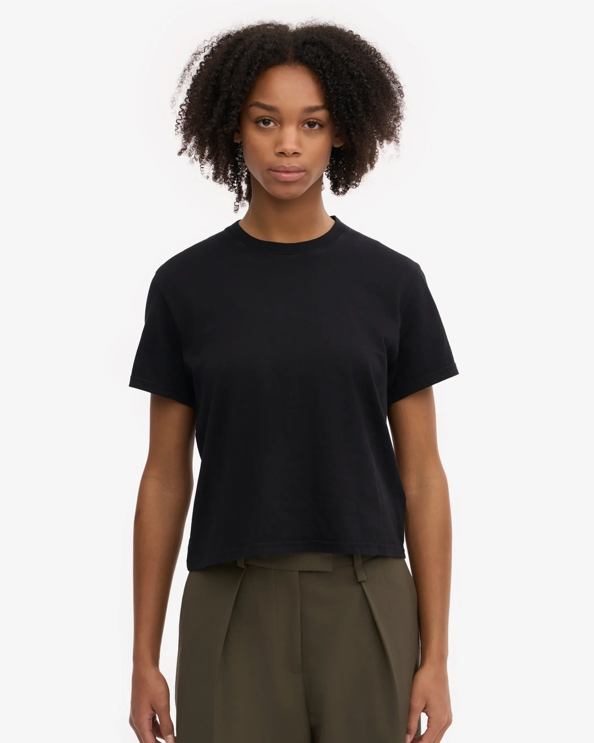 Organic Boxy Crop Tee - Mixed 04 (3-Pack)