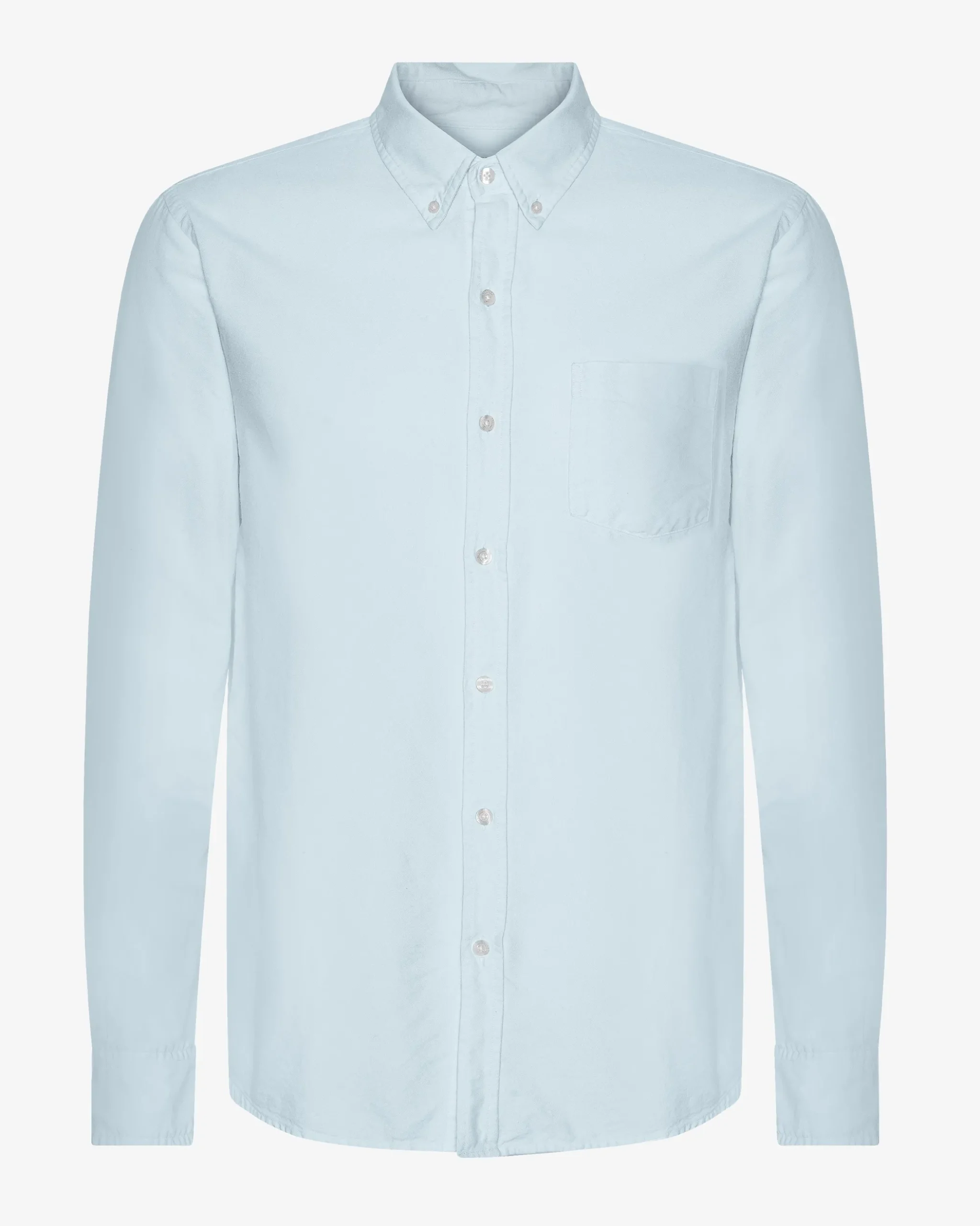 Organic Button Down Shirt - Polar Blue