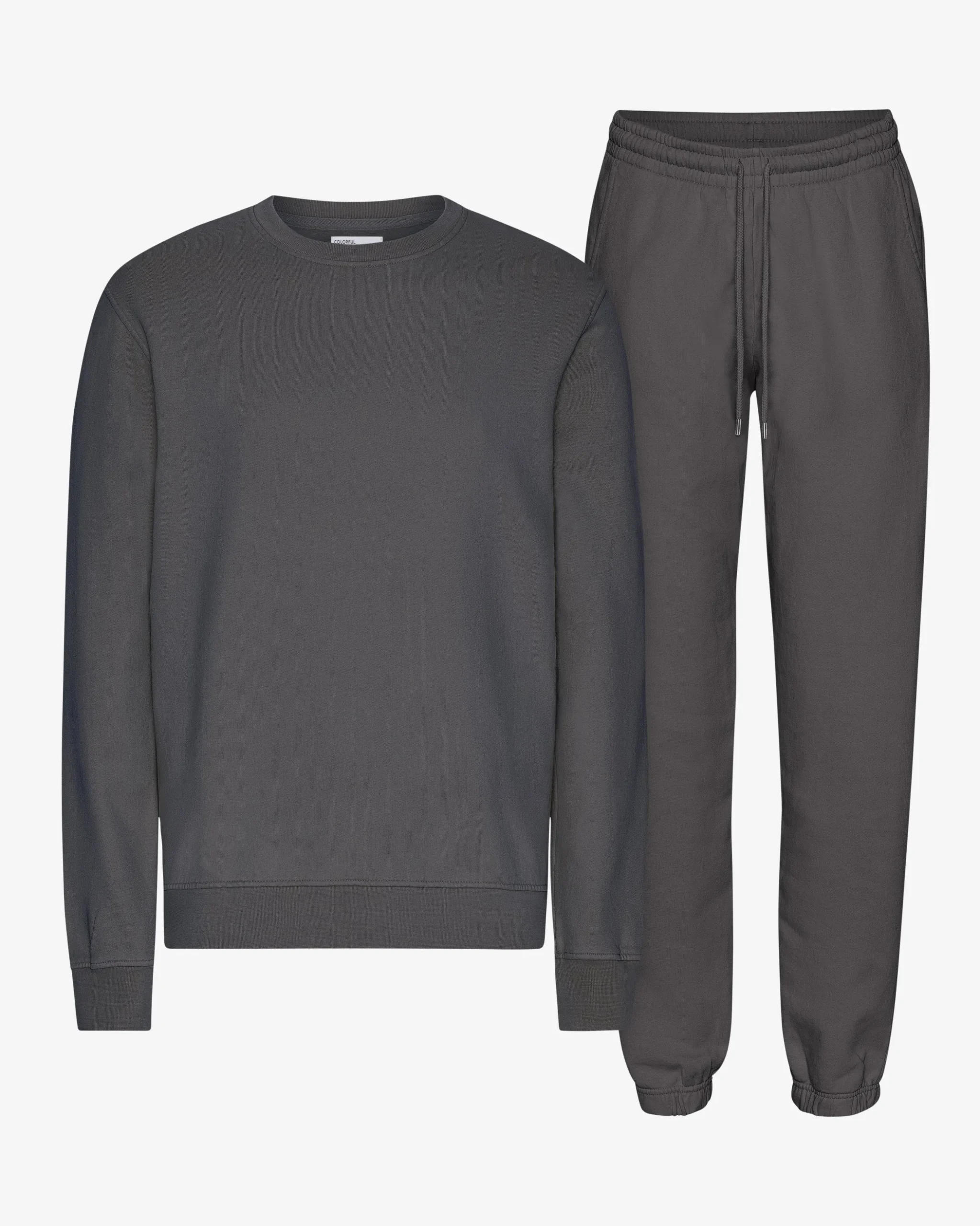 Organic Classic Sweatsuit - Lava Grey