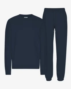 Organic Classic Sweatsuit - Navy Blue