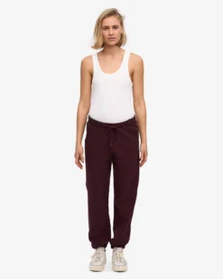 Organic Classic Sweatsuit - Oxblood Red