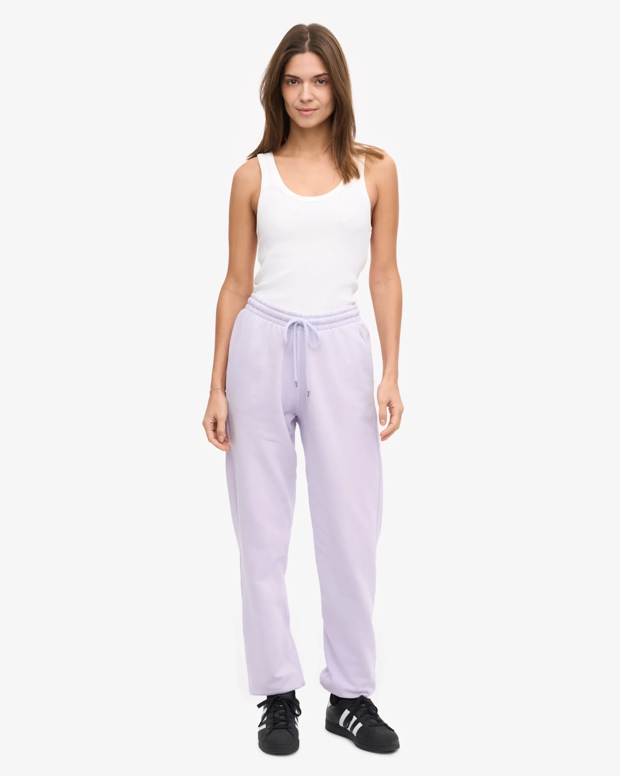 Organic Classic Sweatsuit - Soft Lavender