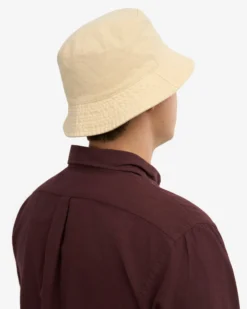 Organic Cotton Bucket Hat - Ivory White