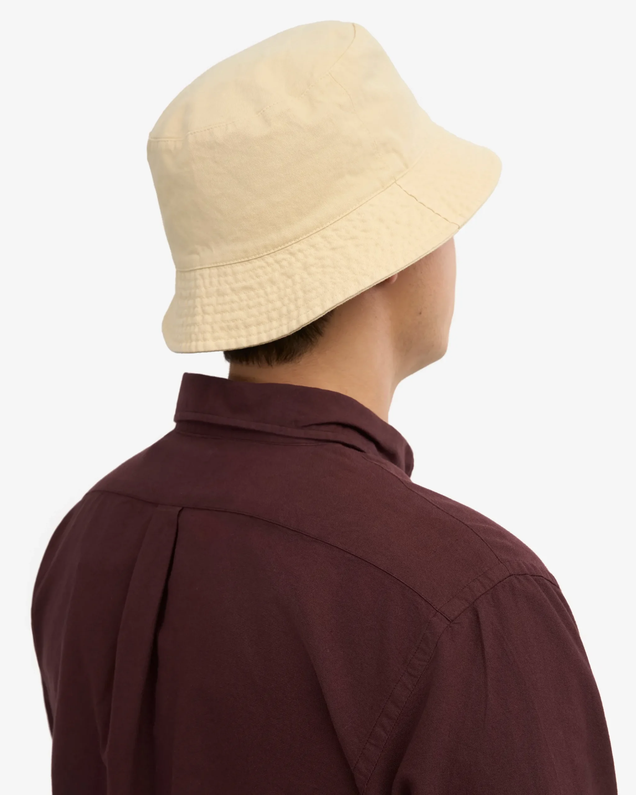 Organic Cotton Bucket Hat - Ivory White