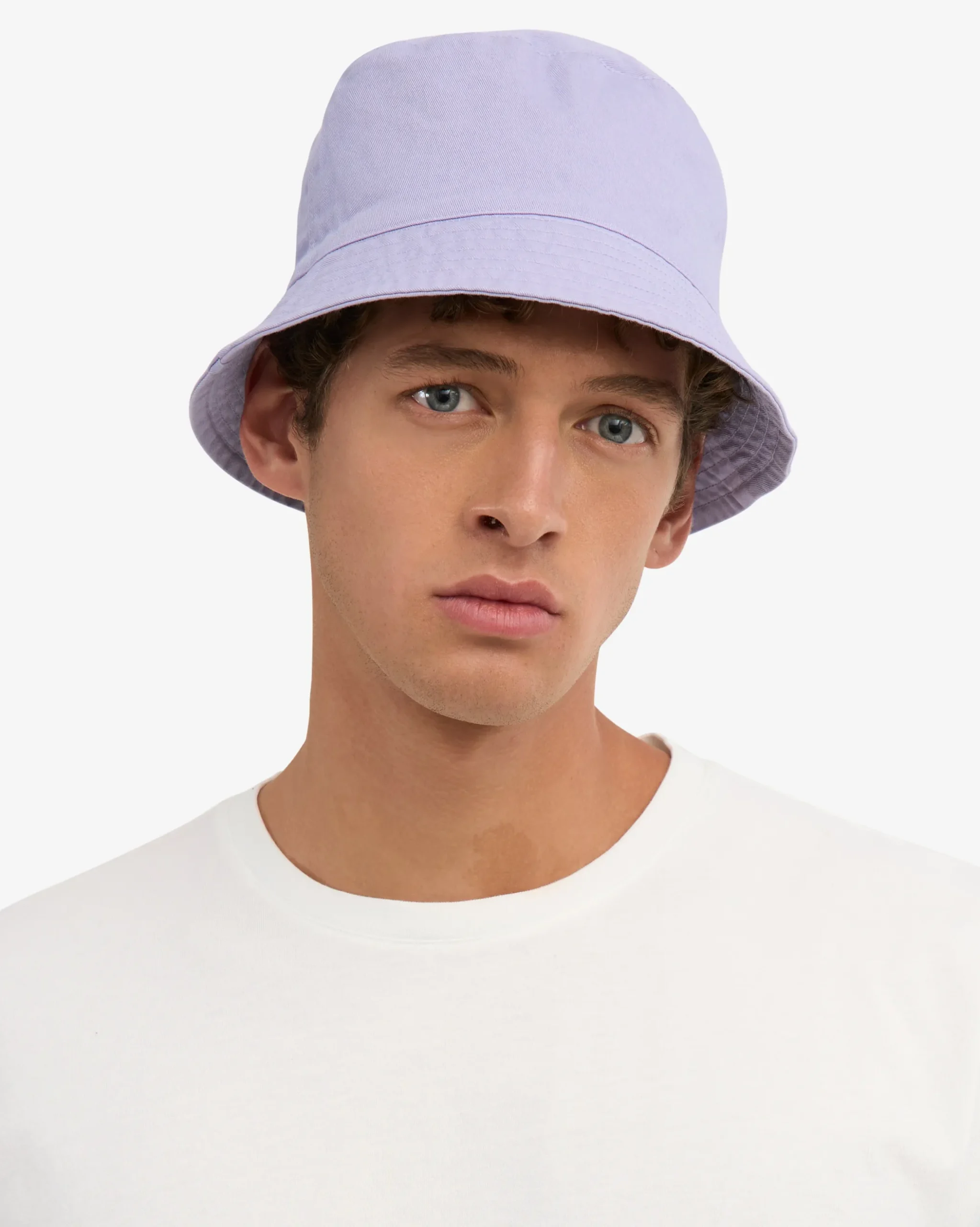 Organic Cotton Bucket Hat - Soft Lavender