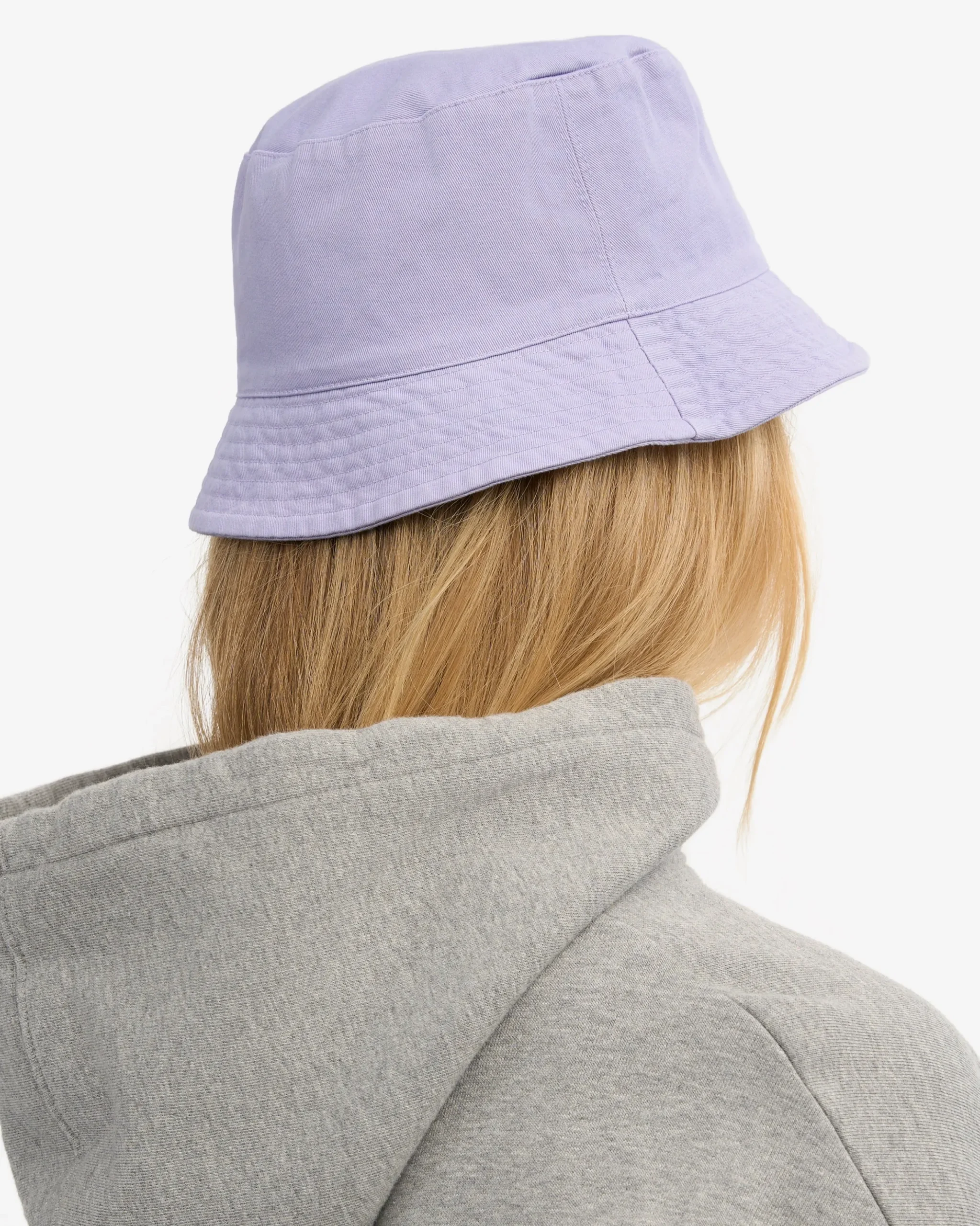 Organic Cotton Bucket Hat - Soft Lavender