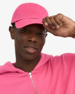 Organic Cotton Cap - Bubblegum Pink