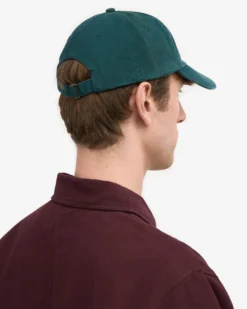Organic Cotton Cap - Ocean Green
