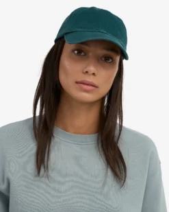 Organic Cotton Cap - Ocean Green