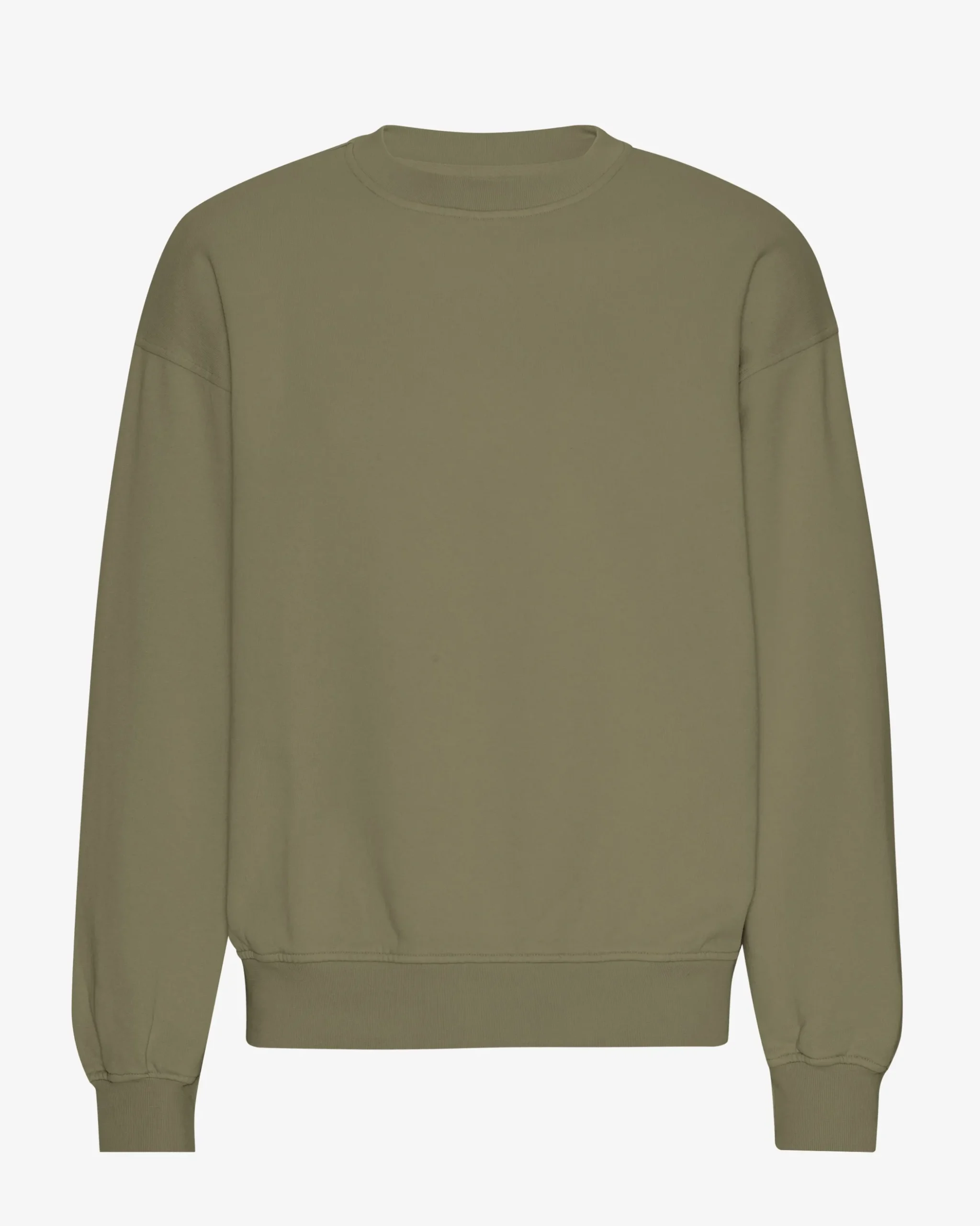 Organic Oversized Crew - Dusty Olive