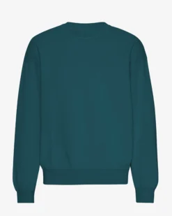 Organic Oversized Crew - Ocean Green