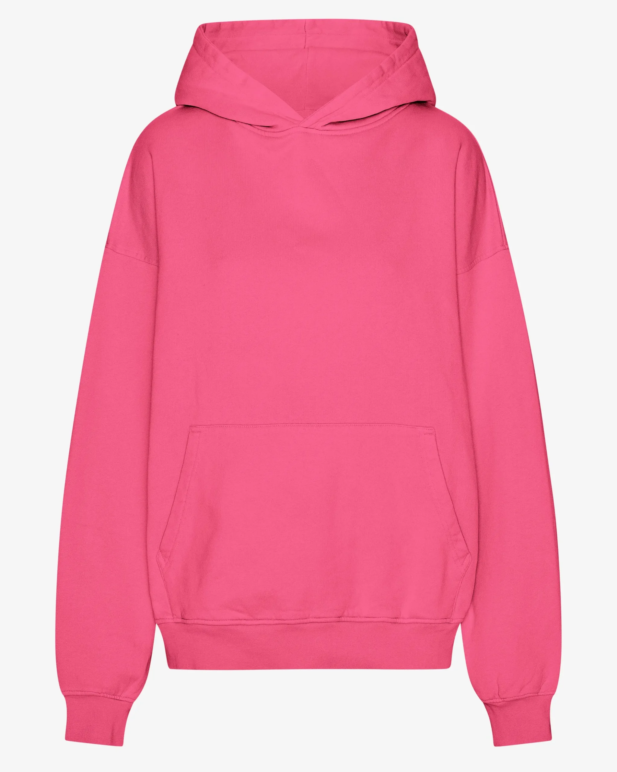 Organic Oversized Hood - Bubblegum Pink