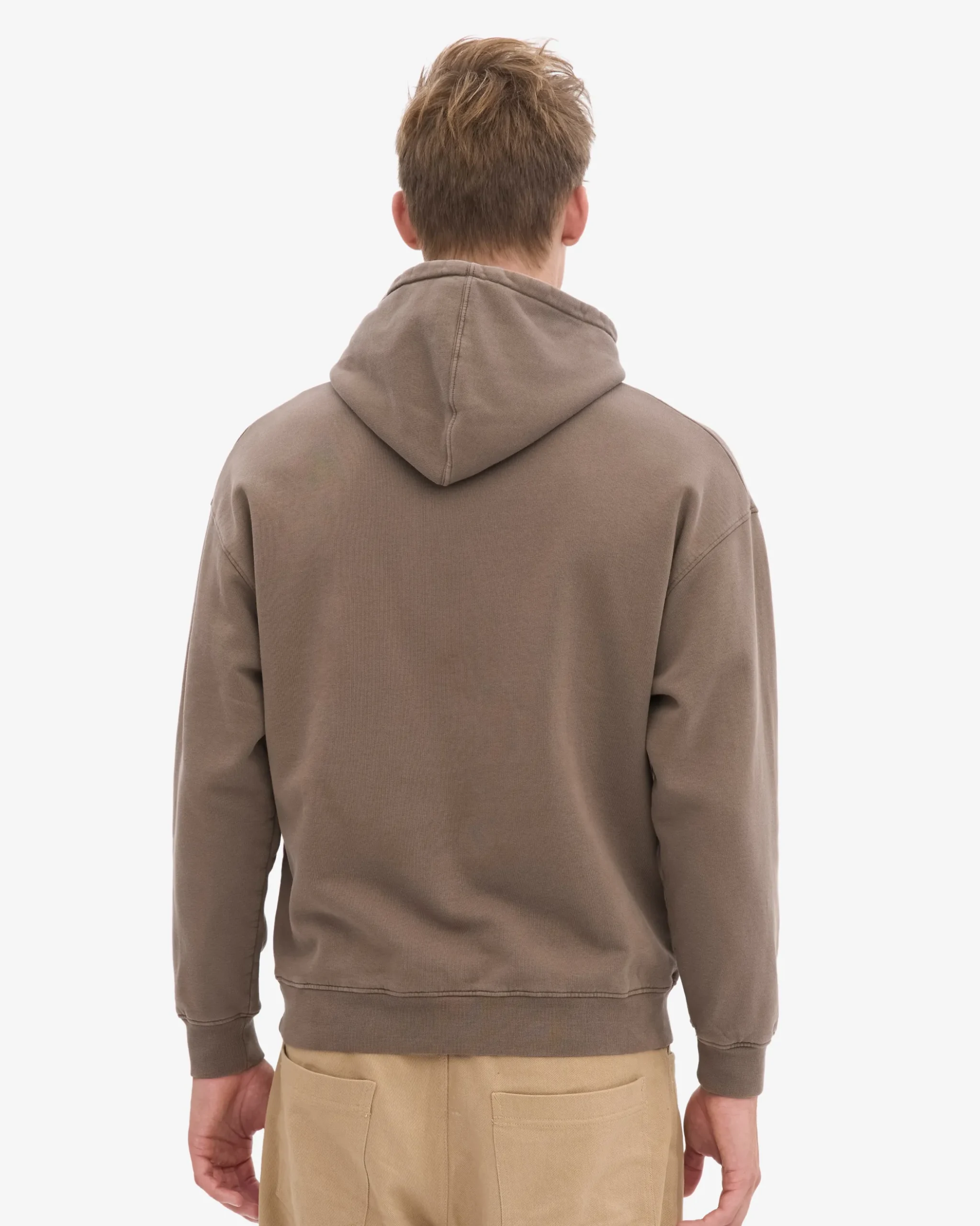 Organic Oversized Hood - Cedar Brown