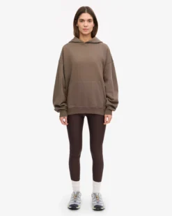 Organic Oversized Hood - Cedar Brown