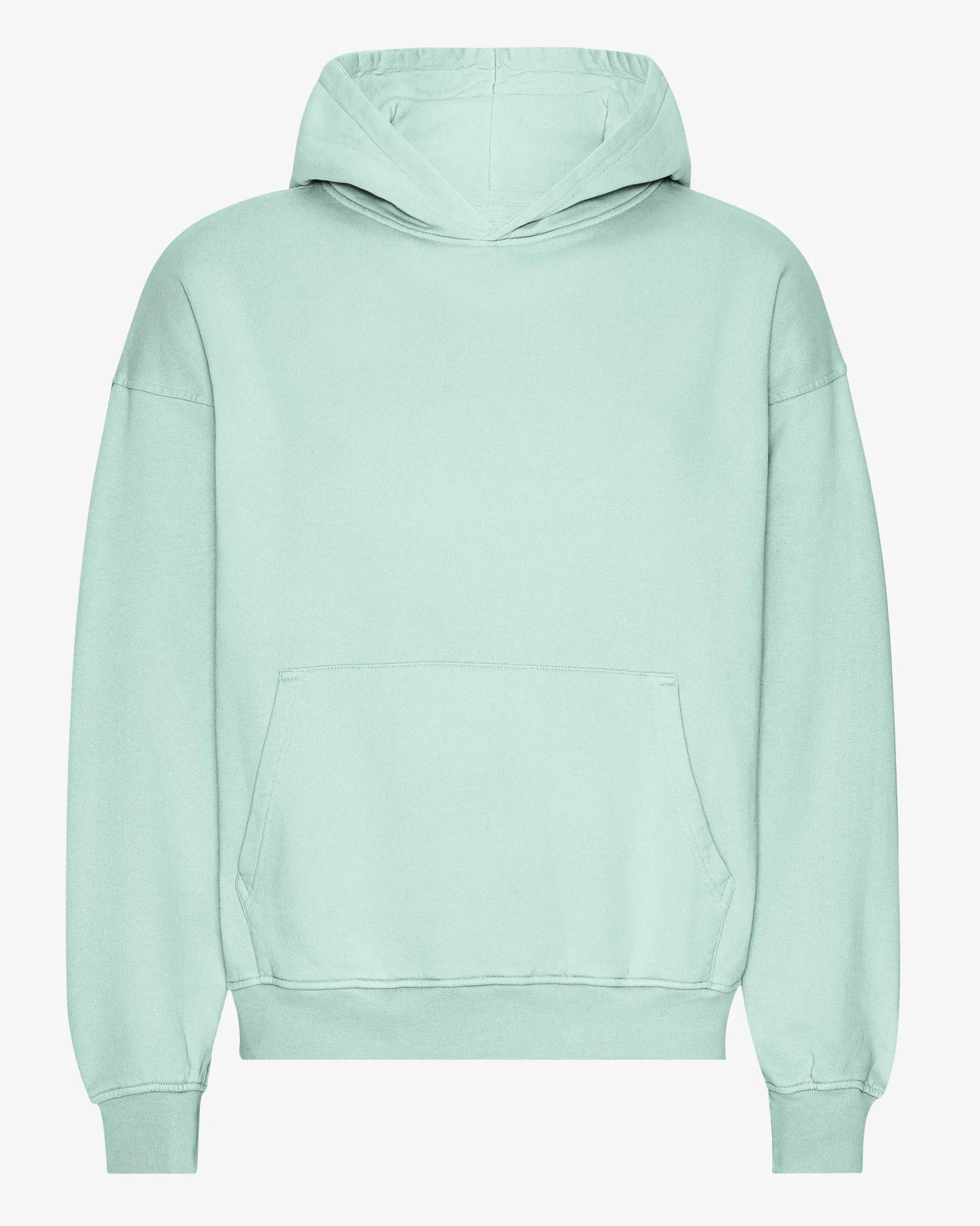 Organic Oversized Hood - Light Aqua