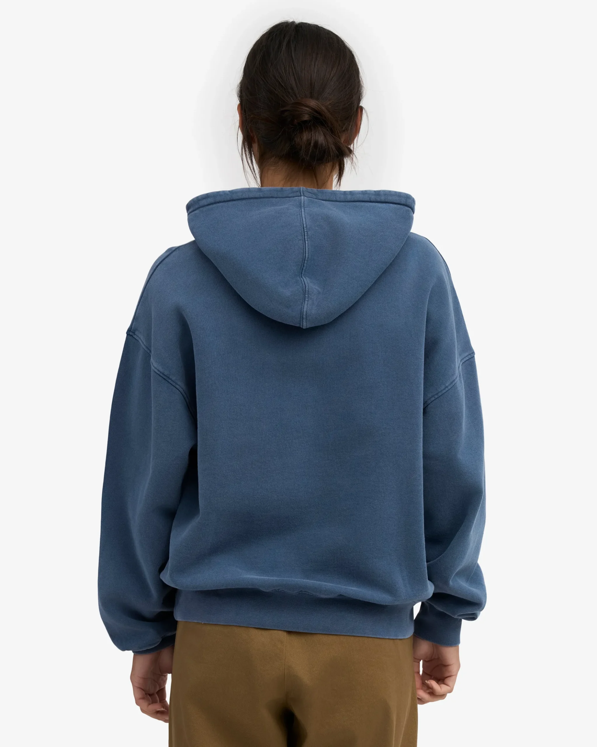 Organic Oversized Hood - Neptune Blue