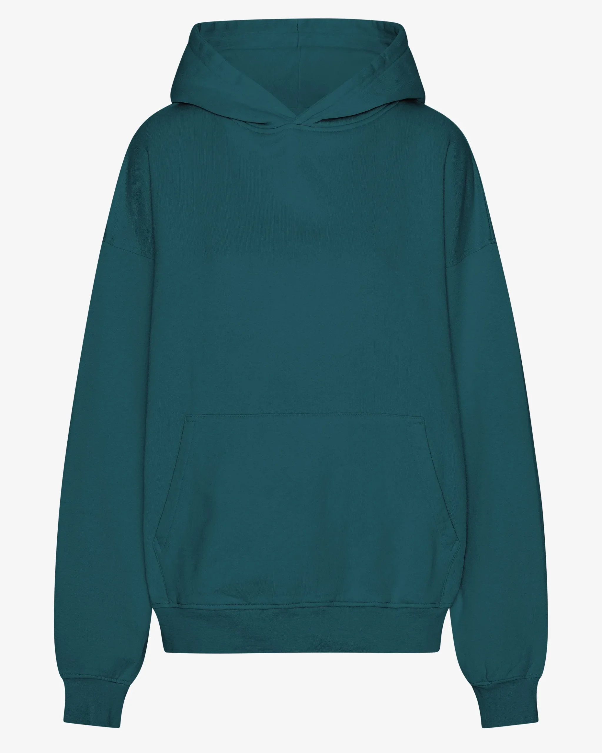 Organic Oversized Hood - Ocean Green