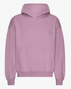 Organic Oversized Hood - Pearly Purple