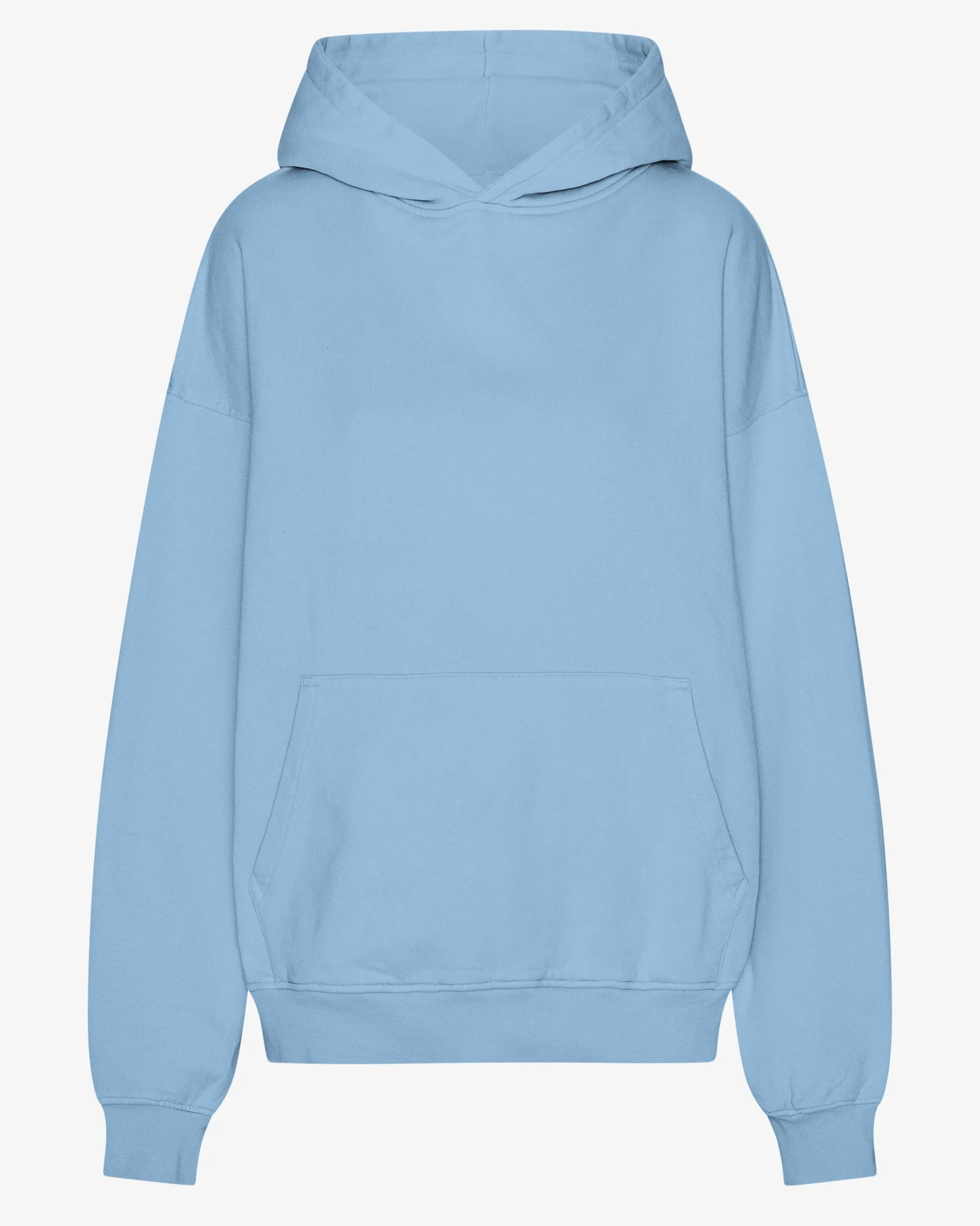 Organic Oversized Hood - Seaside Blue