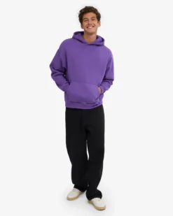 Organic Oversized Hood - Ultra Violet