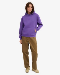 Organic Oversized Hood - Ultra Violet