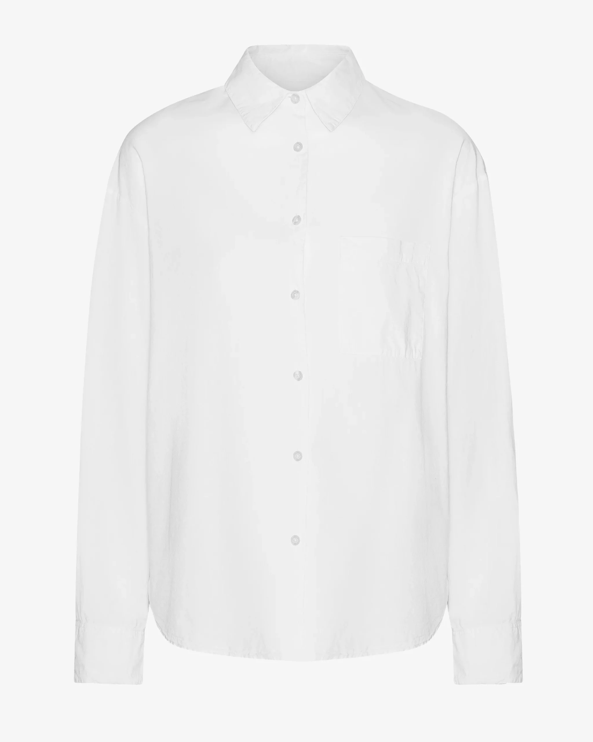 Organic Oversized Shirt - Optical White