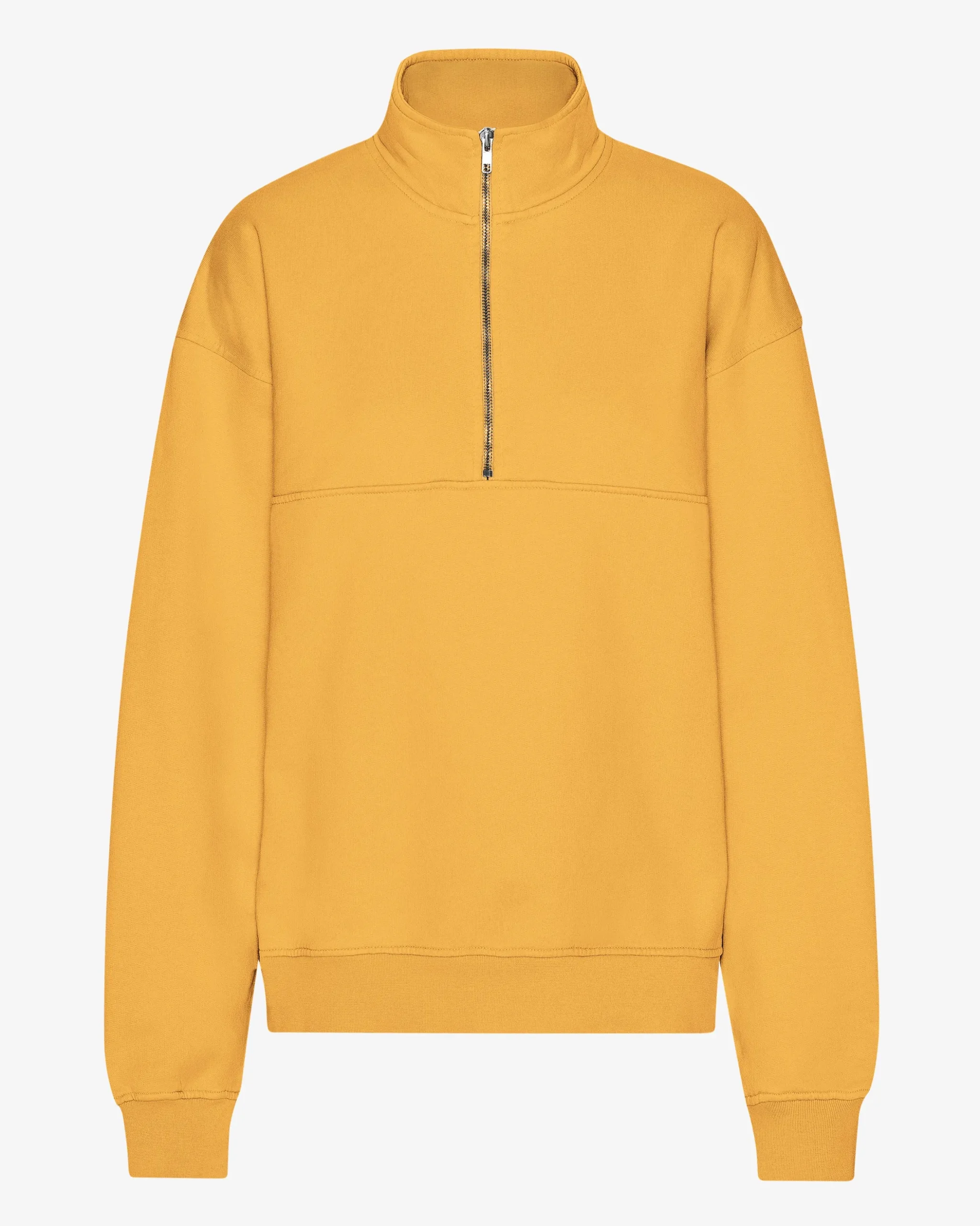 Organic Quarter Zip - Burned Yellow
