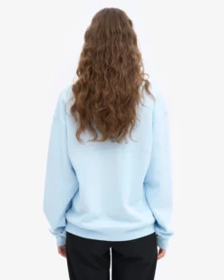 Organic Quarter Zip - Polar Blue