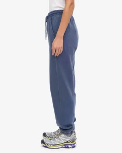 Organic Relaxed Hood Sweatsuit - Neptune Blue