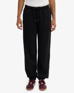 Organic Relaxed Hood Sweatsuit - Deep Black