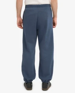 Organic Relaxed Hood Sweatsuit - Petrol Blue