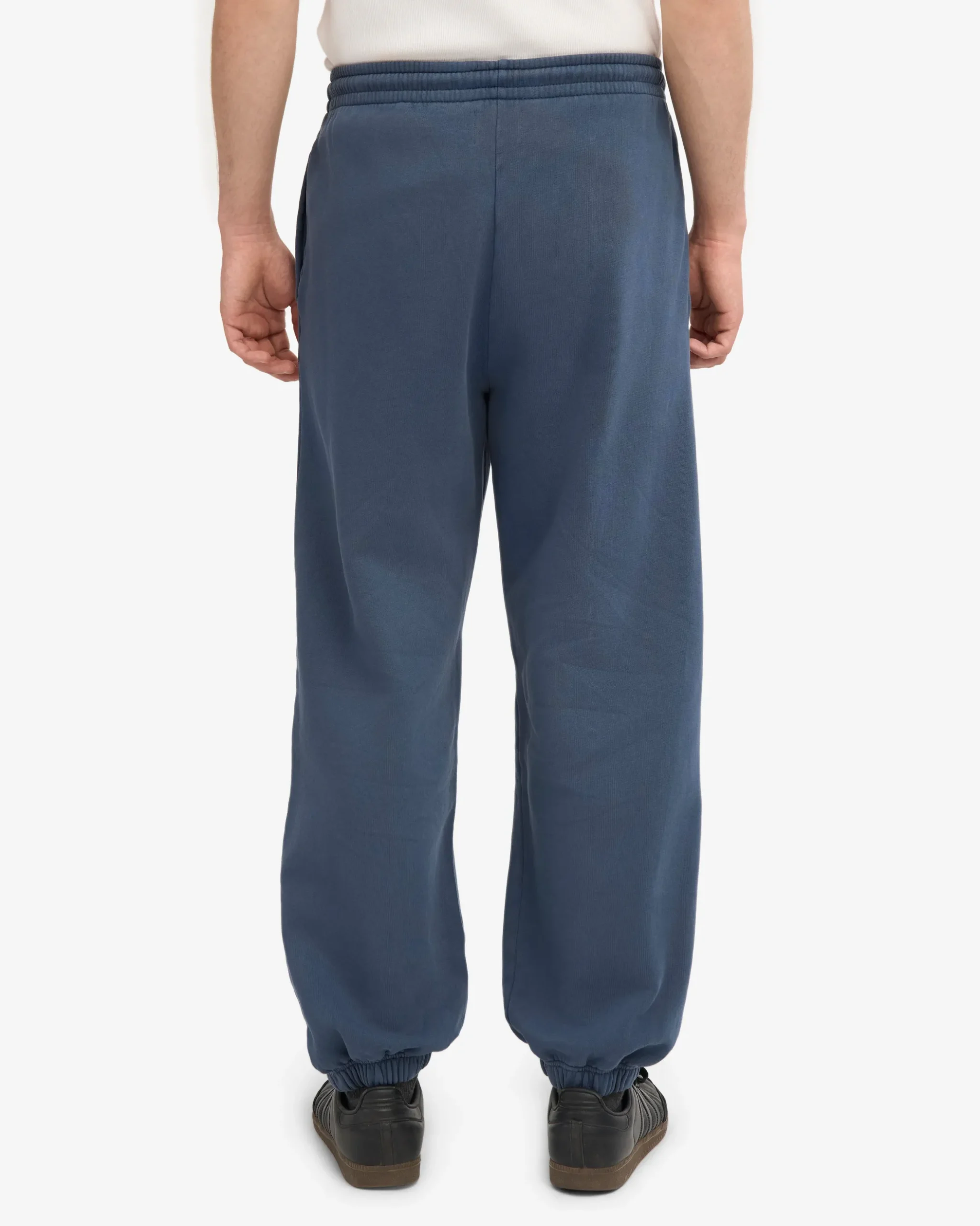 Organic Relaxed Hood Sweatsuit - Petrol Blue