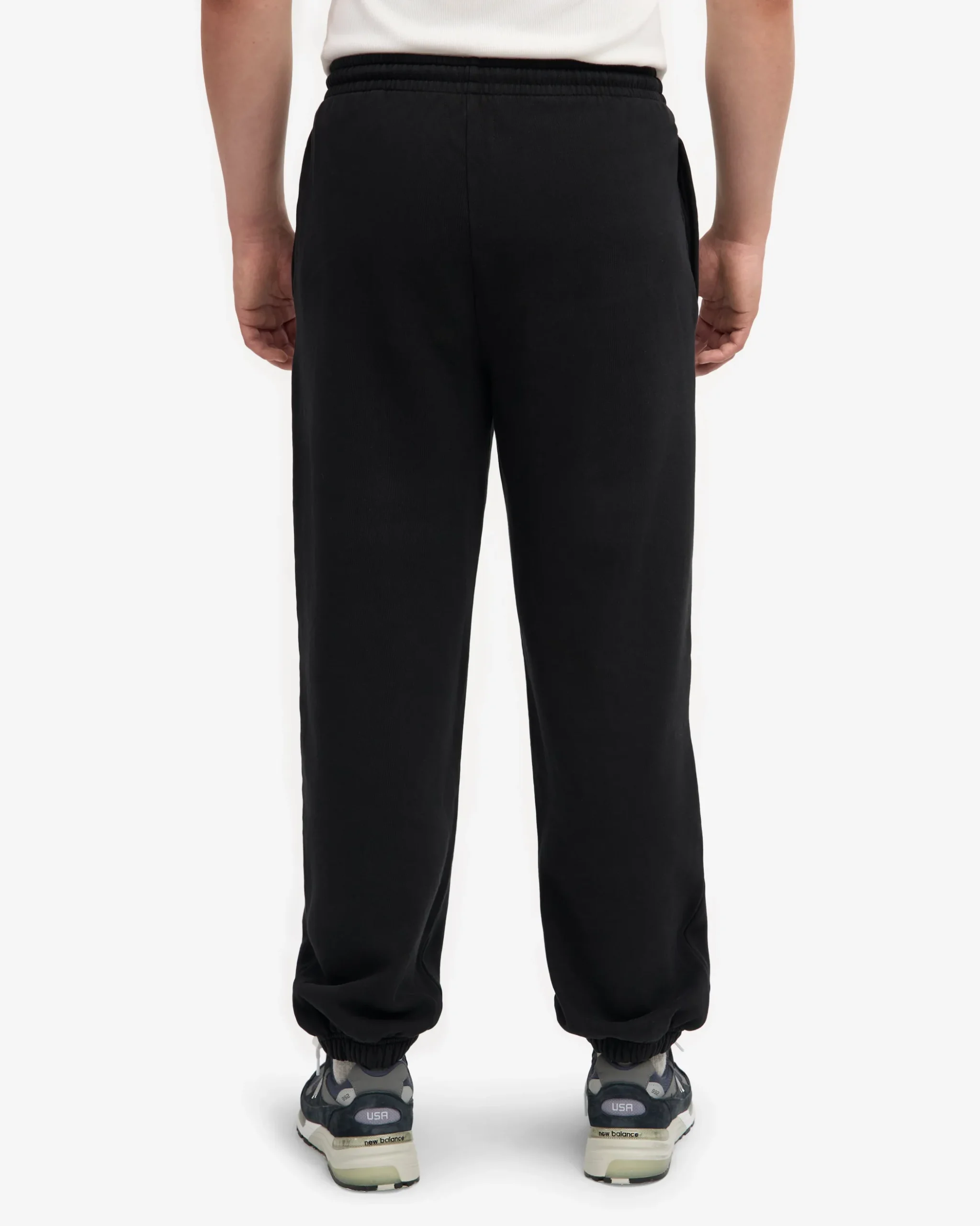 Organic Relaxed Hood Sweatsuit - Deep Black